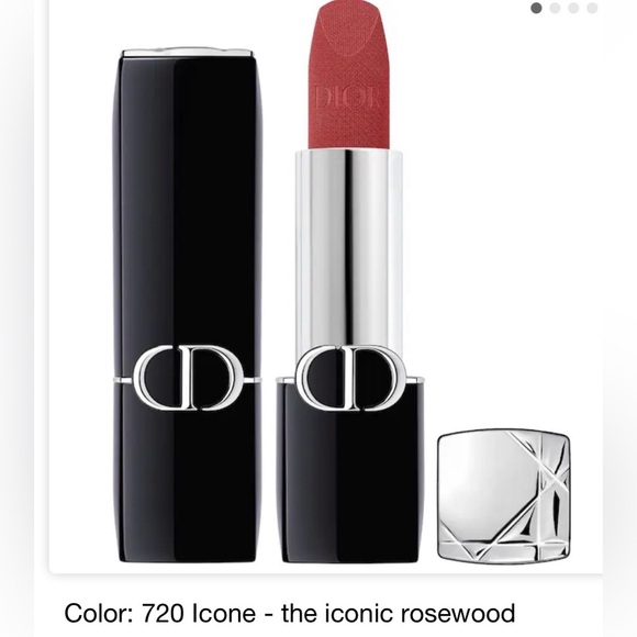 Dior Rouge Satin Lipstick in Icone 720, New In Box, Travel Size - Picture 2 of 7